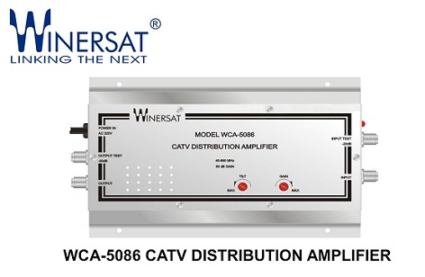 khuếch đại truyền hình cáp WCA 5086 khuếch đại truyền hình cáp WCA 5086