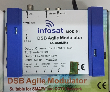 điều chế tín hiệu INFOSAT MOD 01 điều chế tín hiệu INFOSAT MOD 01