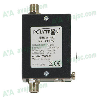 Chống sét cáp đồng trục Polytron BS-011 FC